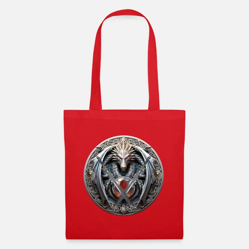 Logo Celtic Mojenn - Stoffbeutel - Rot