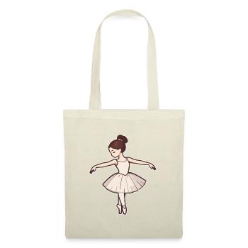 Ballerine - Sac en tissu - rouge - Devant