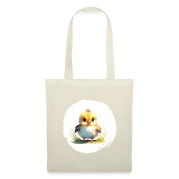 Chick Watercolor - Tote Bag - red - Front