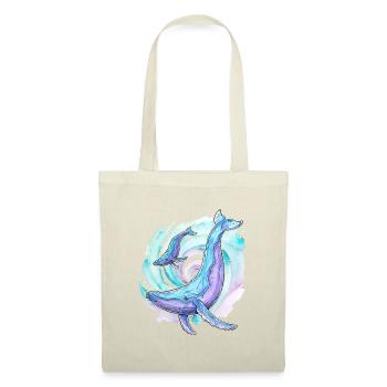 Humpback whale with calf - Tote Bag - red - Front