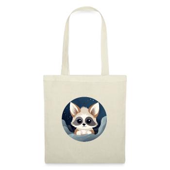 Nocturnal Space Fox - Tote Bag - red - Front