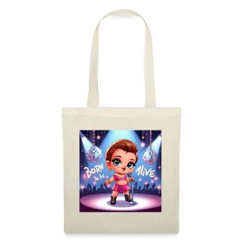 Born to be Alive - Sac en tissu - rouge - Devant