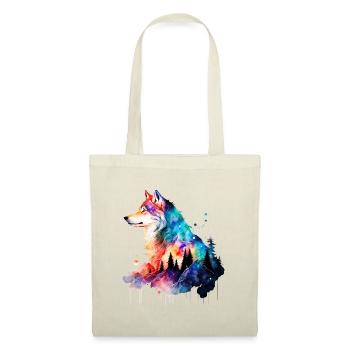 Wolf - Tote Bag - red - Front