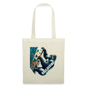 Bouldering Gorilla Gift - Tote Bag - red - Front