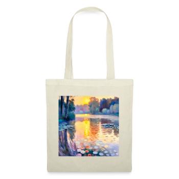 Water Lilies Impressionism - Tote Bag - red - Front