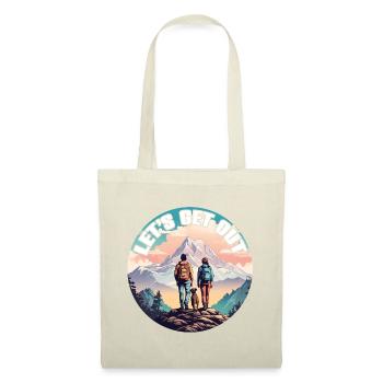 Let's get out into nature with the family - Tote Bag - red - Front