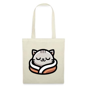 Slumber Paws: The Dreamy Tabby - Tote Bag - red - Front