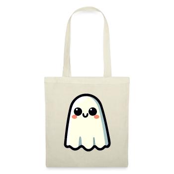 Ghoulishly Cute: The Friendly Phantom - Tote Bag - red - Front