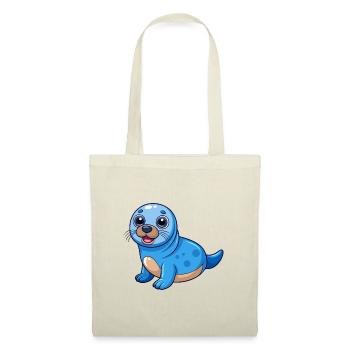 Siegel Niedliche Maskottchen Cartoon Figur Kawaii - Stoffbeutel - Rot - Vorne