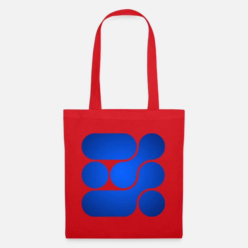 OCHOOO - Magic Blue - Tote Bag - red