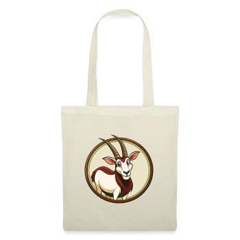Oryx coloré Kawaii dessin animé personnage Clipart Animal de compagnie - Sac en tissu - rouge - Devant