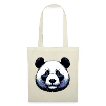 Panda - Stoffbeutel - Rot - Vorne