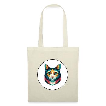 Hantilly Tiffany Cat Breed Cartoon Kawaii Animal - Tote Bag - red - Front