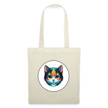 Munchkin Katze Rasse Karikatur Kawaii Tier Haustier - Stoffbeutel - Rot - Vorne