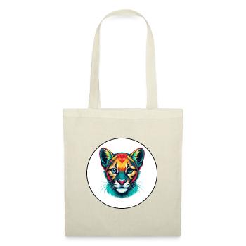 Bébé chat race dessin animé Kawaii Animal Pet - Sac en tissu - rouge - Devant