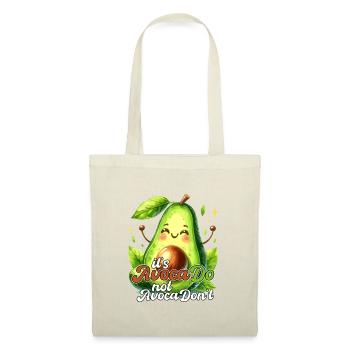 Happy Avocado its AvocaDo Design - Stoffbeutel - Rot - Vorne