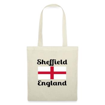 Sheffield English - Stilvolle Drucke - Stoffbeutel - Rot - Vorne