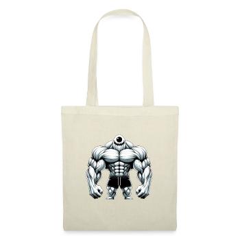 One-eyed muscle colossus - Perfect for the gym - Tote Bag - red - Front