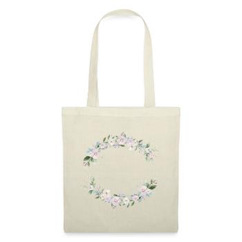 Spring Wreath - Personalizable - Tote Bag - red - Front