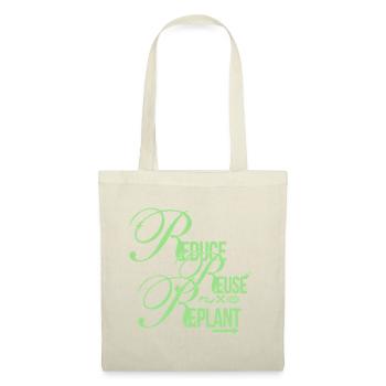 Reduce Reuse Replant Statement - Stoffbeutel - Rot - Vorne