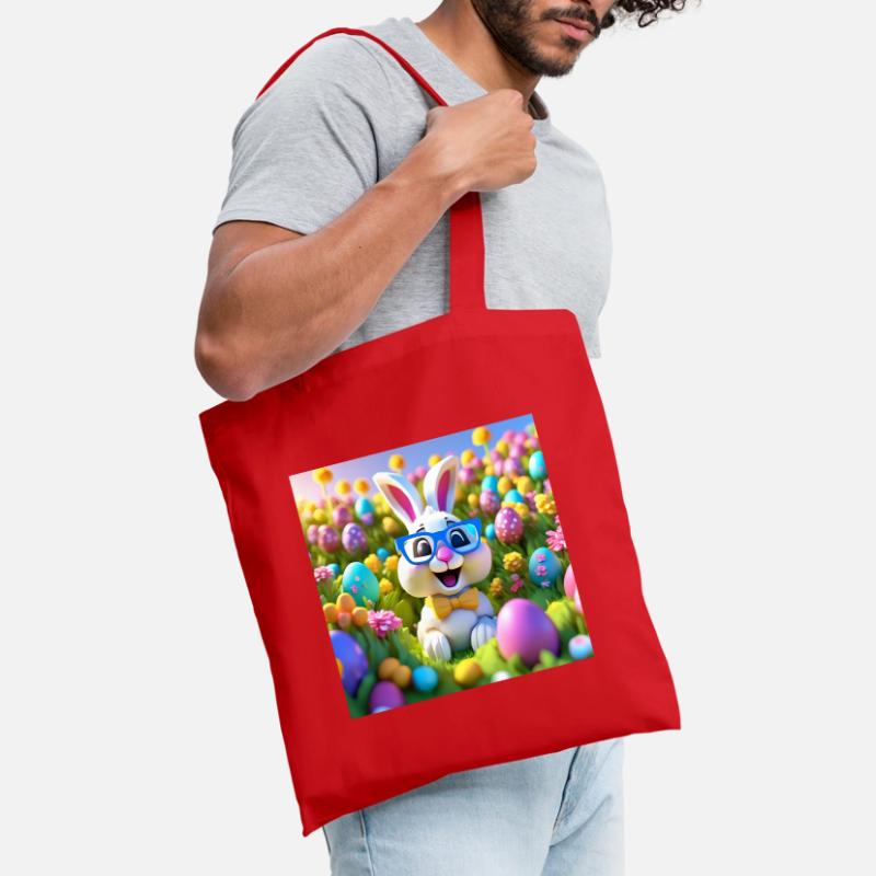 Easter, Easter, Happy Easter, Chocolate Eggs Tote Bag