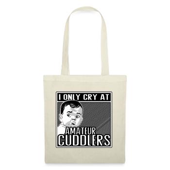 I Only Cry at Amateur Cuddlers - Stoffbeutel - Rot - Vorne