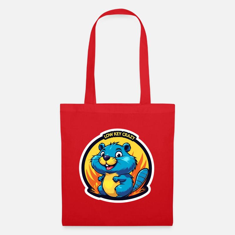 Low Key Crazy Bieber - Tote Bag - red