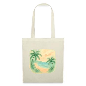 Tropical beach magic - Tote Bag - red - Front