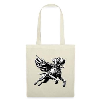 Super chien braque de Weimar Weimi Cape Cape cadeau - Sac en tissu - rouge - Devant