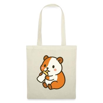 Flask Happiness Guinea Pig - Tote Bag - red - Front