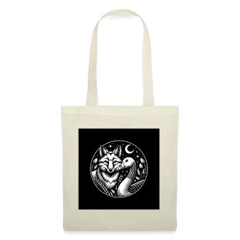Fox and Goose Friendship Friends Forever - Tote Bag - red - Front