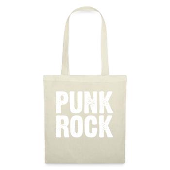 Punkrock-Logo-Design - Stoffbeutel - Rot - Vorne