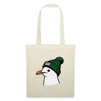 Moin Seagull Beanie Head Baltic Sea Beanie Hamburg Green - Tote Bag - red - Front