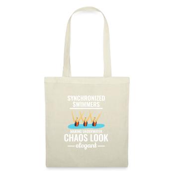 Synchronized Swimmers Underwater Chaos  - Tote Bag - red - Front