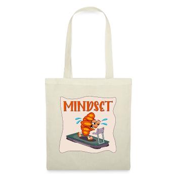CROISSANT RUNNER DRÔLE D’ÉTAT D’ - Sac en tissu - rouge - Devant