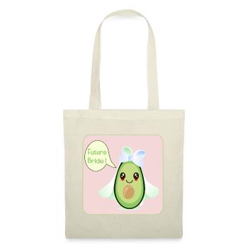 CUTE WEDDING AVOCADO FUTURE BRIDE - Tote Bag - red - Front