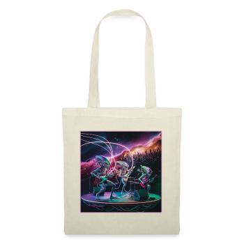 Galactic Alien Band Konzert T-Shirt - Stoffbeutel - Rot - Vorne