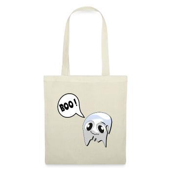 FANTÔMES TIMIDES D’HALLOWEEN - Sac en tissu - rouge - Devant