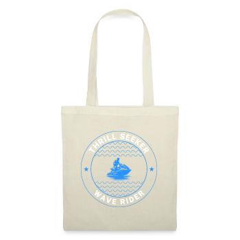 Adventure Lover Wave Rider  - Tote Bag - red - Front