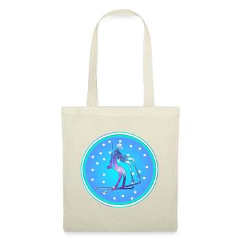 Biathlon Winter Snow - Tote Bag - red - Front