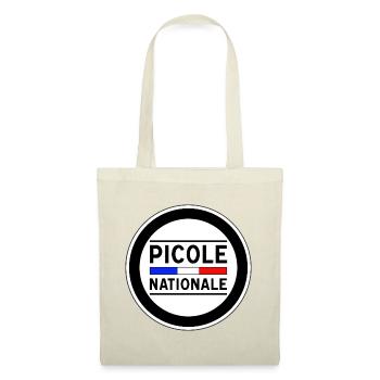 Picole Nationale nouveau design - Sac en tissu - rouge - Devant