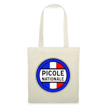Picole Nationale nouveau design - Sac en tissu - rouge - Devant