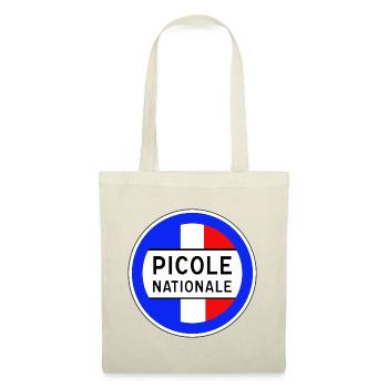 Picole Nationale nouveau design - Sac en tissu - rouge - Devant