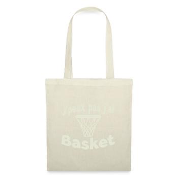 Humor Basketball Phrase T-Shirt - Stoffbeutel - Rot - Vorne