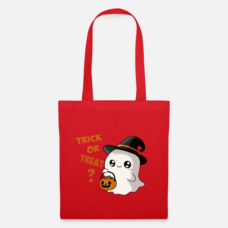 fantome - Sac en tissu - rouge