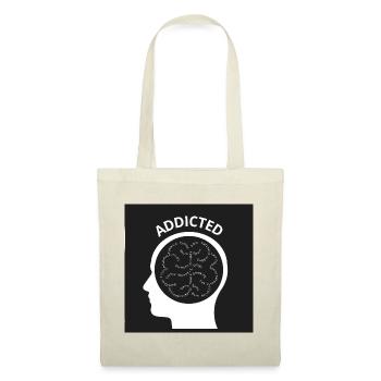 Addicted - Tote Bag - red - Front