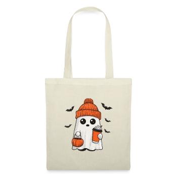 Cute Ghost for Halloween - Tote Bag - red - Front