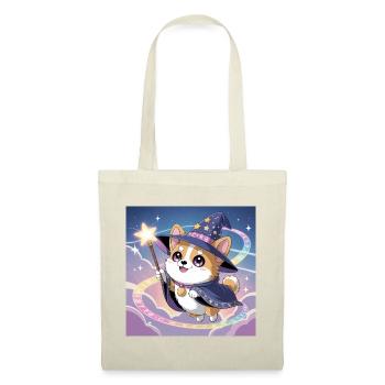 Corgi mystique - Sac en tissu - rouge - Devant