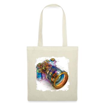 Digital camera as CAD design blueprint - Tote Bag - nature - Front