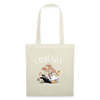 Library of the Mushroom Kingdom - Tote Bag - red - Front